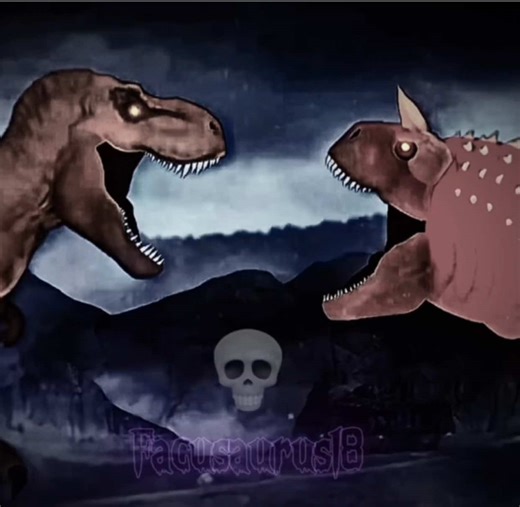 Carnotaurus vs Rexy: Epic Dinosaur Battle