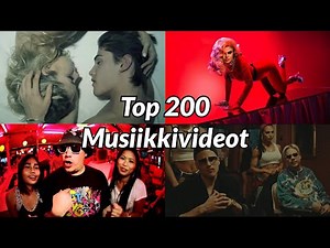 200 katsotuinta suomenkielistä musiikkivideota