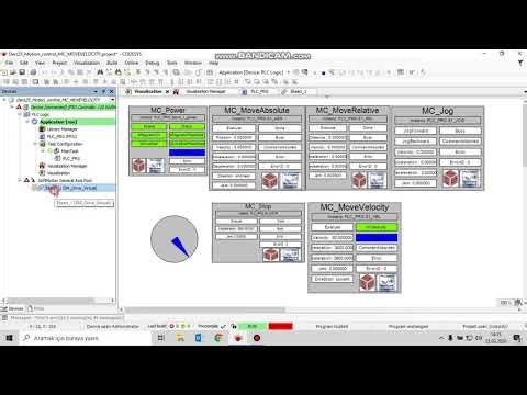 Ders25 KUHNKE PLC CODESYS MOTION CONTROL MC MOVEVELOCITY