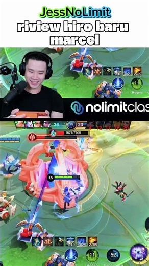 JessNoLimit Review Hiro Marcell #mobilelegends #mobilelegends #infomlbb #mlbb #jessnolimitml