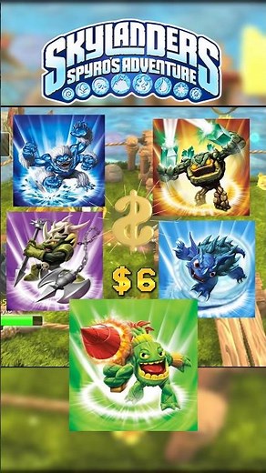 MOST EXPENSIVE SKYLANDERS From SPYRO’S ADVENTURE! #gaming #skylanders