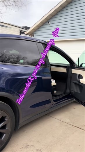 This car medium blue book value is $65,000 2024 model X Tesla would you drive this car? #yoman #real #teslacheck #wowza #nicecar