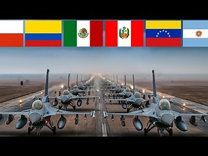 Las 10 Fuerzas Aereas Más Poderosas de Latinoamerica (2025)