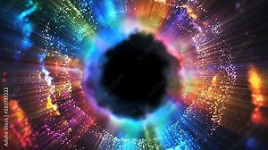 circle energy colorized portal