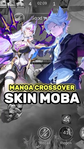 The best crossover manga skin in Moba games #yukitayokku #mobilelegends