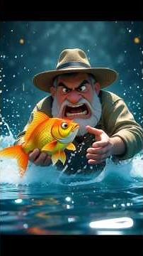 Fishman 🐠 The Magical Fish || #ai #hen #farmer
