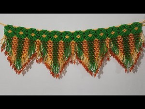 Macrame Toran | How to Make Simple Macrame Toran?