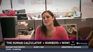 WATCH: The "human calculator" gets put to the test. He can add and multiply faster than you can say the word, "Wow!" | 12News