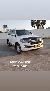 *PRICE $120,000 NEG* 2021 Toyota Landcruiser 200 VX-R *JBL Sound system WITH Rear sub woofer *Rear Screen Entertainment *4.5 TWIN TURBO DIESEL V8 (1VD) * 4x4 Automatic *Multi Terrain Select System * Heated and cooled leather seats * In built Fridge & Cooler Box *Radar Cruise Control with Lane Assist *Mileage: 33,000KM Price: US$120,000 | Auto Select Zambia Limited