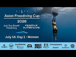 Day 1: 10th AIDA Asian Freediving Cup - Women | Panglao, Philippines