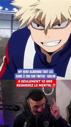 Partie 127 | ⚠️REDIFF COMPLÈTE SUR MON PATREON : Kailon🚨 Tous les soirs en live à 20h sur Twitch : Kailon Viens découvrir ou redécouvrir avec nous MHA : My Hero Academia ! 🦸🏻‍♂️ Si tu viens de ce réseau et que tu prends avant la fin de semaine tu as 10% avec le code : KLN10 Vous m’avez énormément demandé de regarder cet animé et bien le voici ! Est ce mieux que NARUTO ou SNK ? A tres vite sur un live 🔥 #react #izuku #mha #MyHeroacademia #animé 🚨 FAKE BLOOD🚨 FAKE WEAPON 🚨 FAKE FIGHT ! Kats