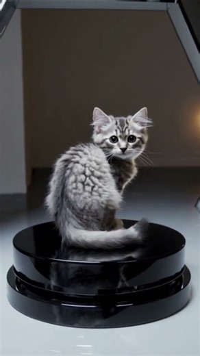 cute kitten Cymric | Gato Cymric #cute #funny #pets #cat