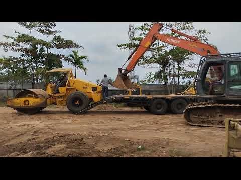 Vibro Roller Turun Tronton Nyangkut Tangga Ramp Door