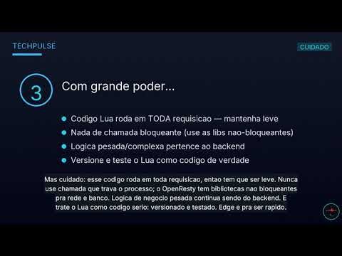 NGINX #19 — OpenResty e Lua (logica no edge)