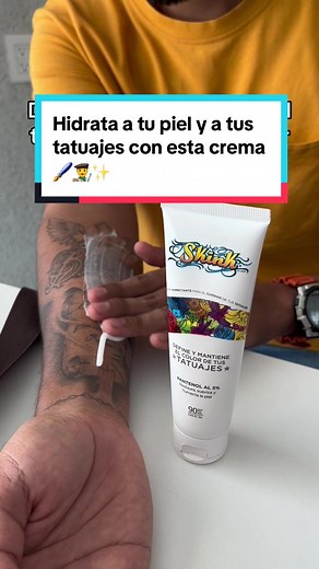 Cómo mantener brillantes tus tatuajes con Skink®