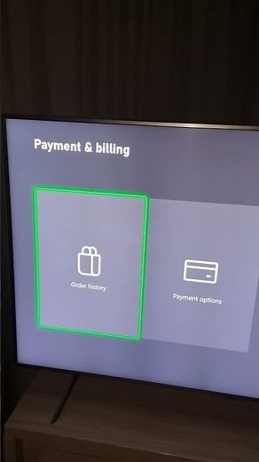 Xbox Series X/S How To Check Order History