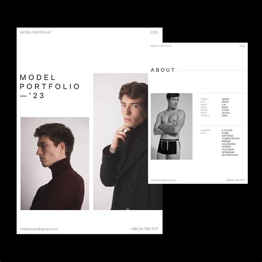 Model Portfolio Layouts