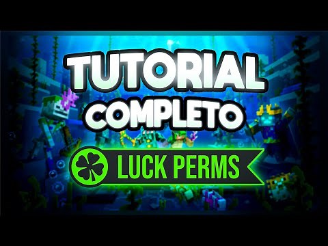 Tutorial Completo do plugin LUCKPERMS ( CRIE RANKS E PERMISSÕES NO MINECRAFT)