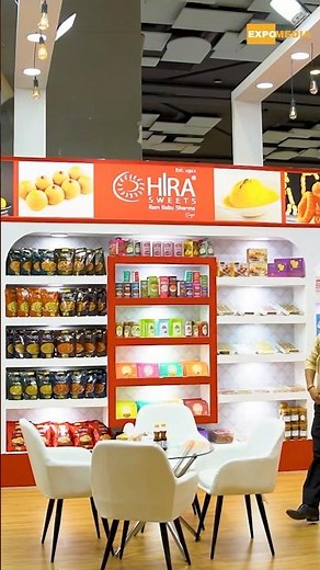 Delhi’s Iconic Hira Sweets at AAHAR 2026 | Food Expo Tour