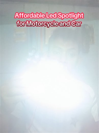 Affordable Led Spotlight for Motorcycle and Car. #ledspotlight #spotlight #affordable #ledlight #motorcycleaccessories
