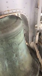 1.6K views · 49 reactions | Our 20 ton Bourdon bell is the largest tuned bell in the world. Here's what it sounds like up close! | The Riverside Church | Facebook