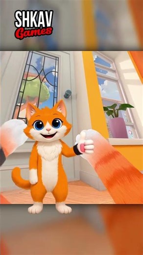 ПОМОГИ КОСМО ПОЗНАКОМИТЬСЯ С УТЯТКАМИ! #iamcat #vr #кот