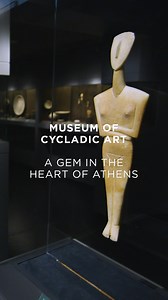 1.4K views · 1.2K reactions | Visiting Greece? Discover the Museum of Cycladic Art, a gem in the heart of Athens! Explore the Exhibitions featuring more than 3.000 exhibits of Cycladic, Ancient Greek, and Ancient Cypriot Art. Each one of them reveals a fascinating story! Before or after your visit enjoy your coffee, brunch or lunch at the Cycladic Café and discover unique gifts at the cycladic museum. | Museum of Cycladic Art | Facebook