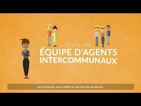Clip pédagogique sur le rôle des communes et de leurs intercommunalités (version sous-titrée)