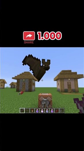 Minecraft Bat Evolution 😱 From GIANT to TINY! #minecraft