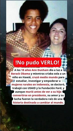 La increíble madre que forjó al futuro presidente