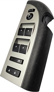 2007-2009 Chevrolet Silverado & GMC Sierra SWITCHDOCTOR Window Master Switch, Bezel, Mirror, & Lock Assembly (20945129, Crew, Extended Cab Pickup, Chevy, Control, Power)
