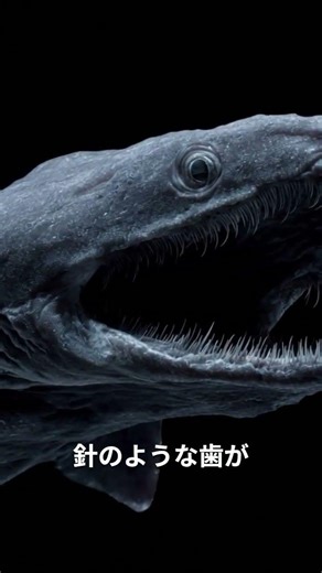 深海で見つかった“生きた化石”#深海生物 #深海魚 #ラブカ #生きた化石