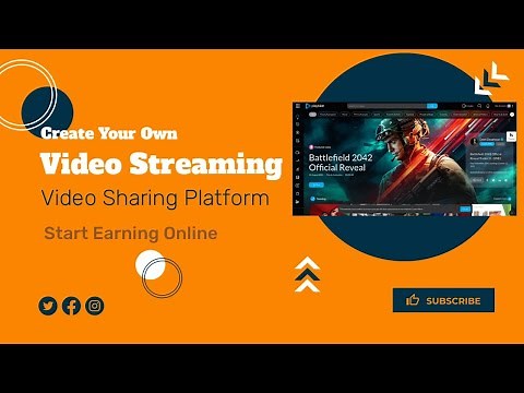 Build Your Own Video Sharing Platform Website like YouTube | Video Sharing & Streaming PHP Script