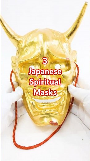 3 Spiritual Japanese Masks ⛩️✨