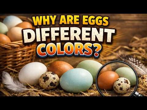 Egg Colors Explained in 60 Seconds? What’s the Real Difference?