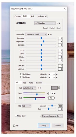 For the last few months I have been using Negative lab pro for converting both my 35mm 120 film