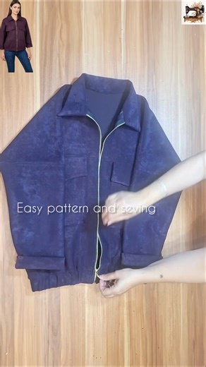 Sewing a women’s autumn sweatshirt without a pattern#Sewing #Sweatshirt #Tailoring