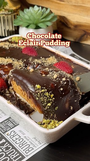 59K views · 59 reactions | CHOCOLATE ECLAIRS PUDDING ...