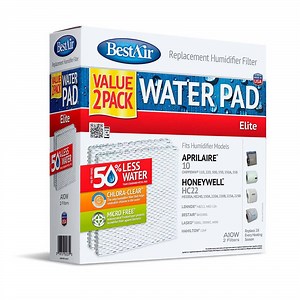 Reviews for BestAir Whole House Humidifier Replacement Water Pad for Aprilaire and Honeywell Models in White (2-Pack) | Pg 1 - The Home Depot