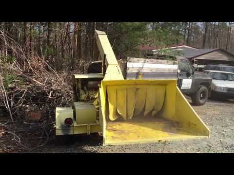 Older Chipmore Diesel 65HP "Chuck and Duck" Wood Chipper