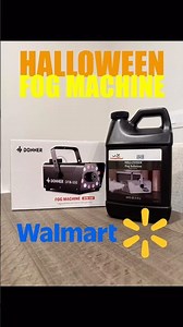 $39.98 @Walmart​⁠ Donner Halloween Fog Machines 600W, 3000 CFM, 13 Colors, 12 RGB LED Lights