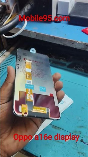 oppo a16e display