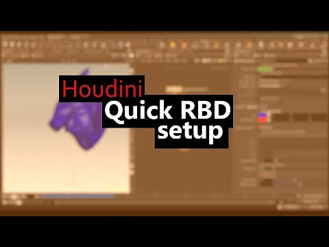 Houdini In 5 Minutes - Quick RBD setup