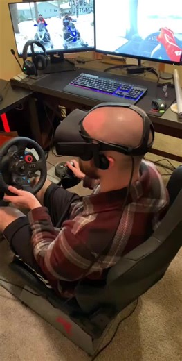 PC & Console Racing Simulator setup! #Vevor #racingsimulator #RacingSim #VR