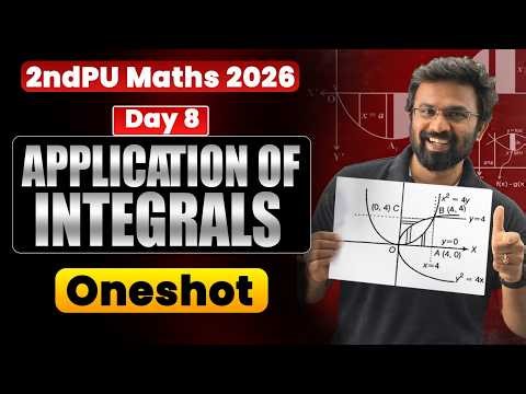 2ndPU Maths Exam 2026 | Application of Integrals
