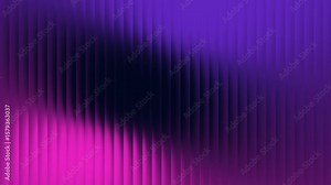 Pink and violet flowing gradient effect through vertical glass lines. Stylish and dreamy animation perfect for beauty, fashion, or tech design themes. Ideal for use in cosmetics branding, luxury ads.