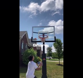 Amazing Basketball Dunks - Backyard Skills