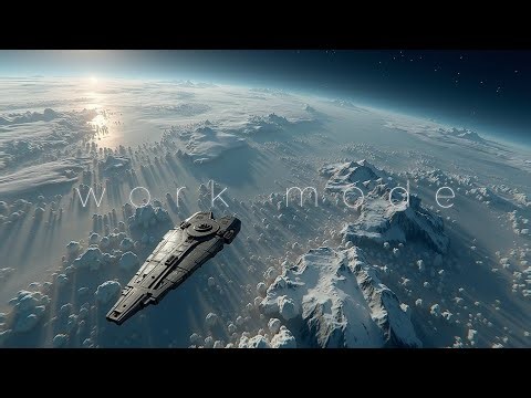 Cosmic Focus Lab | Deep Work Music for Productivity & Study on Alien World