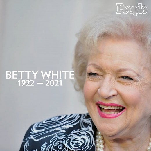 R.I.P. Betty White. 💔 | People
