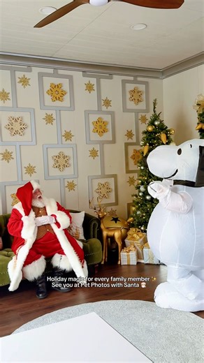 Even your pet deserves a visit from Santa Claus! Book your Pet Photos with Santa for November 23rd now! | Fashion Valley